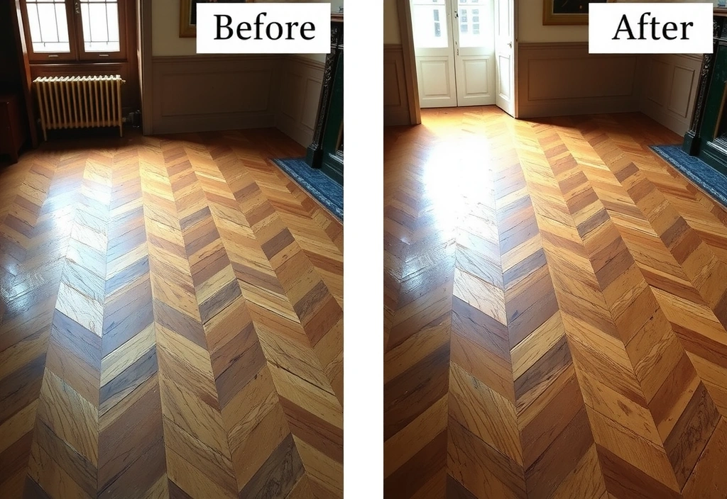 Avant/Après Parquet