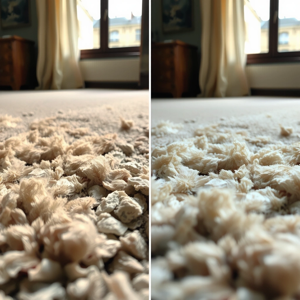 Comparaison textures tapis