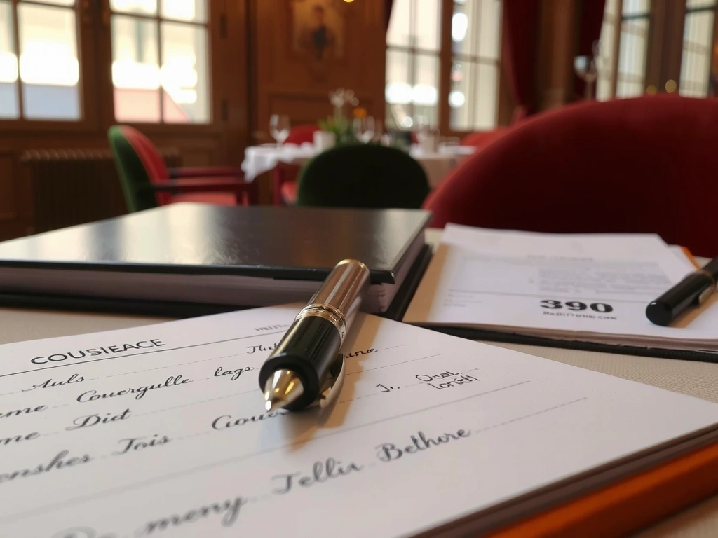 Registre concierge Parisien